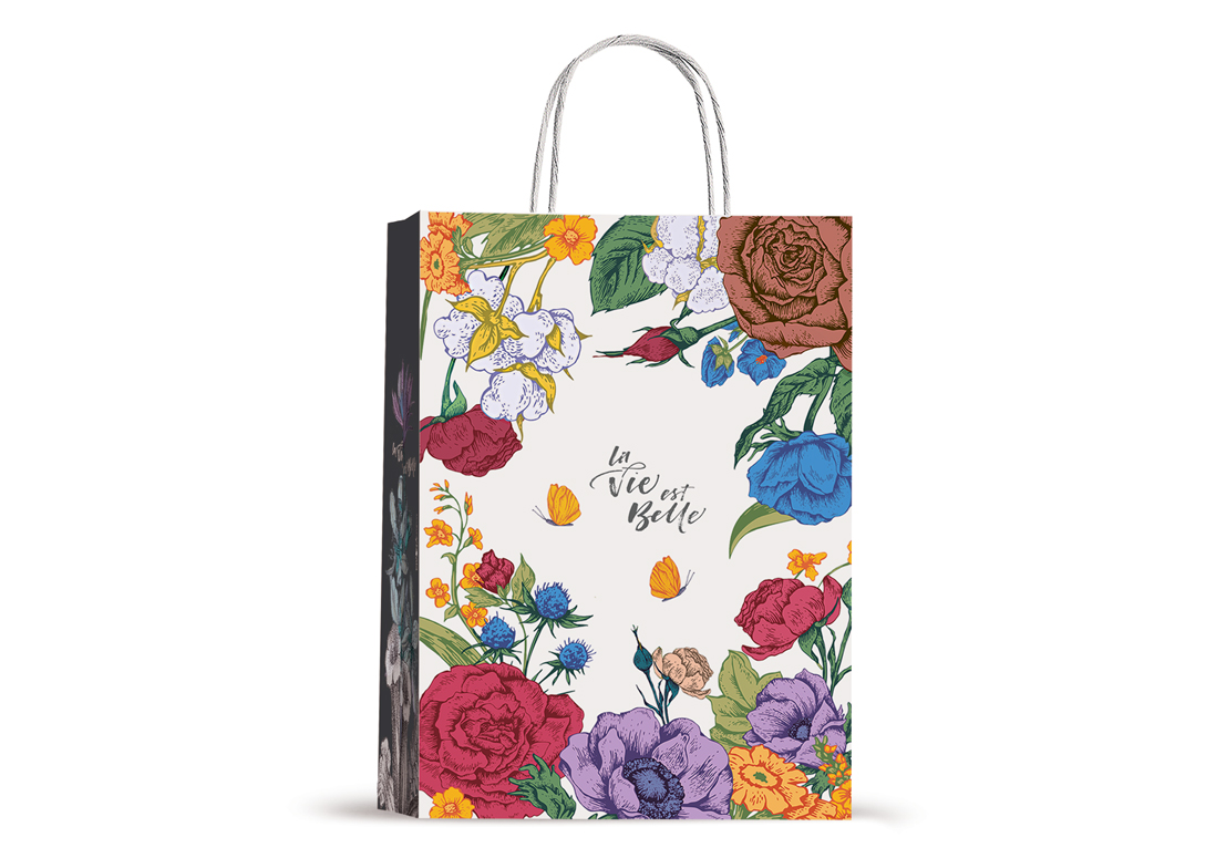 Χάρτινες Τσάντες <u>Bella Vista</u> medium