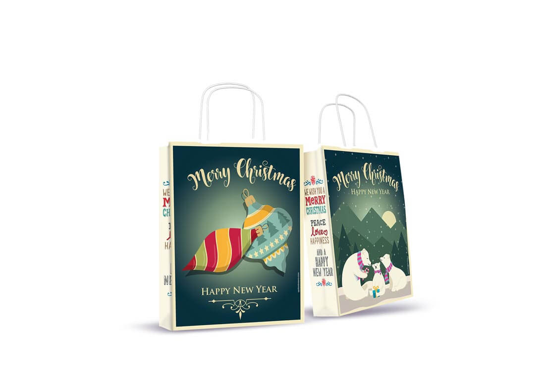 Τσάντες Χριστουγεννιάτικες 