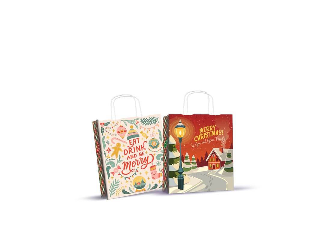 Τσάντες Χριστουγεννιάτικες